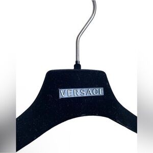 Pair of Velvet Felt Covered Versace Hangers 15”